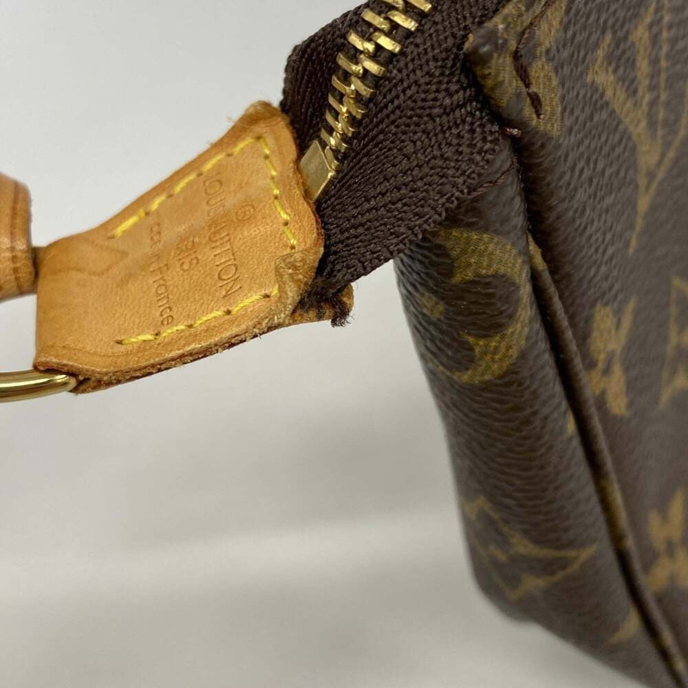 LOUIS VUITTON Brown Monogram Pochette Pouch - Picture 6 of 9